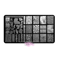 Пластина для стемпинга RichColoR MAX PRINT № 01 Животный принт