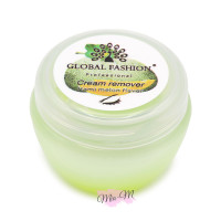 Кремовий ремувер для зняття нарощених вій Global Fashion Cream Remover Hami melon flavor, 10 г