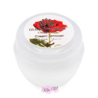 Кремовий ремувер для зняття нарощених вій Global Fashion Cream Remover Rose flavor, 10 г