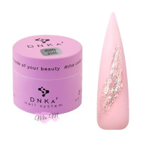 Арт-паста для фактурних дизайнів DNKa’ Jewel Paste №001 перламутрова персиково-рожева, 5 мл