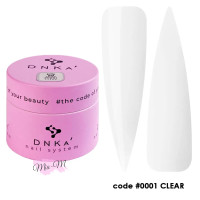 Гель-желе для нарощування DNKa' Jelly Gel №1 Clear прозорий, 15 мл