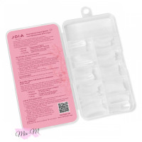 Багаторазові верхні форми для нарощування JOIA Vegan Reusable Top Molds For Extensions, 100 штук