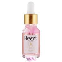 Ремувер для видалення кутикули Heart Cuticle Remover Pink гелевий рожевий, 15 мл