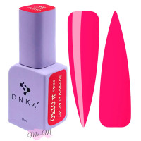 Гель-лак для нігтів DNKa' Gel Polish Color Summer Playlist №0130 насичений ягідно-рожевий, 12 мл