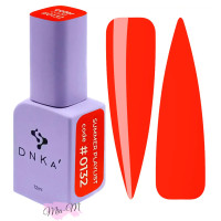 Гель-лак для нігтів DNKa' Gel Polish Color Summer Playlist №0132 вогненно-червоний, 12 мл