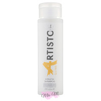 Безсульфатний відновлюючий шампунь для волосся з кератином Elea Professional Artisto Keratin Shampoo SLS Free, 200 мл