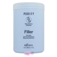 Маска-филлер для волос Kaaral Purify Filler Mask с кератином и гиалуроновой кислотой, 1000 мл