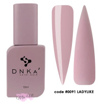 Камуфляжна база DNKa' Cover Base №0091 Ladylike бежевий, 12 мл