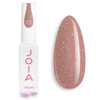 Жидкий полигель JOIA Vegan PolyLiquid Gel Mocha Magic темно-бежевый с мелким золотым шиммером, 8 мл