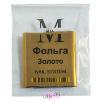 Фольга перевідна для дизайну нігтів Mia-M Professional 4х50 см Золото глянсове