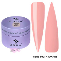 Гель для нарощування DNKa' Builder Gel №0017 Joanne рожево-персиковий, 30 мл