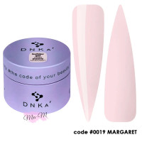 Гель для нарощування DNKa' Builder Gel №0019 Margaret м'який ніжно-рожевий, 30 мл