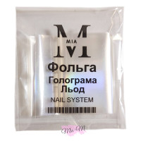 Фольга перевідна для дизайну нігтів Mia-M Professional 4х50 см Голограмний лід