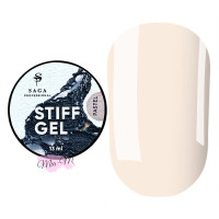 Гель-желе для наращивания ногтей Saga Professional Stiff Gel Pastel холодный бежевый, 13 мл