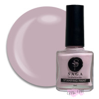 Лак-фарба для стемпінгу Saga Professional Stamping Paint №21 пудровий, 8 мл