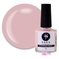 Лак-фарба для стемпінгу Saga Professional Stamping Paint №24 пастельно-рожевий, 8 мл