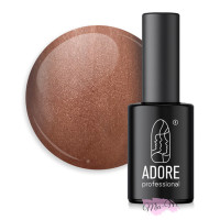 Гель-лак Adore Professional Cats Eye Metal Glass Mm-04 каштановий світловідбиваючий, 8 мл