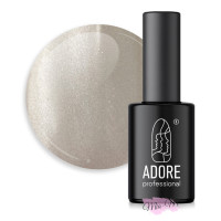 Гель-лак Adore Professional Cats Eye Metal Glass Mm-11 біле золото світловідбиваючий, 8 мл