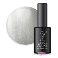 Гель-лак Adore Professional Cats Eye Metal Glass Mm-13 срібло світловідбиваючий, 8 мл