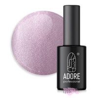 Гель-лак Adore Professional Cats Eye Metal Glass Mm-15 рожево-бузковий світловідбиваючий, 8 мл