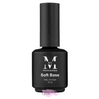 Каучукова база для нігтів Mia-M Professional Soft Base, 15 мл