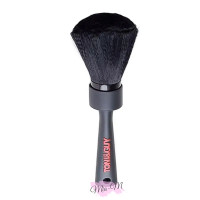 Щітка-змітка перукарська для видалення волосся Toni&Guy Long Black чорна з довгою ручкою (810916-BLK)
