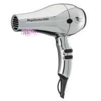 Фен для волосся Tico Professional Mega Stratos 6900 Silver 2500 Вт сріблястий (100018)