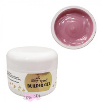 Моделюючий крем-гель NailApex Builder Gel Pink Builder ніжно-рожевий, 30 мл