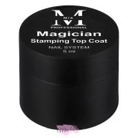Топ для стемпінгу Mia-M Professional Magician Stamping Top Coat No Wipe прозорий, 5 мл