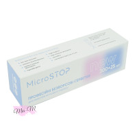 Професійні безворсові серветки для манікюру MicroSTOP 5х5 см білі 300+25 шт/уп