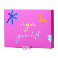 Набір багаторазових бігуді для ламінування вій Viya Geo Lift, 4 пари (розміри S1, M1, L1, XL1)