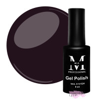 Гель-лак Mia-M Gel Polish №10 черно-фиолетовый, 9 мл