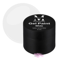 Гель-фарба Mia-M Professional Gel Paint White біла, 5 мл