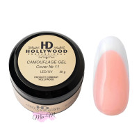 Камуфлюючий гель Hollywood Camouflage Gel Cover №11 бежево-рожевий, 25 мл