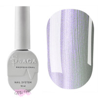 Гель-лак Saga Professional Silk Cat №01 перламутровий з фіолетовим відливом, 10 мл
