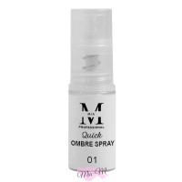 Суха спрей-пудра для омбре Mia-M Professional Quick Ombre Spray №01 біла, 7.5 г