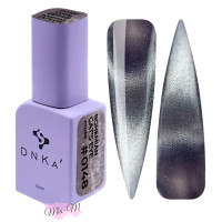 Гель-лак для ногтей DNKa’ Gel Polish Bohemian Cat Eye №0148 фиолетовый с шиммером, 12 мл