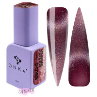 Гель-лак для нігтів DNKa' Gel Polish Bohemian Cat Eye №0155 рожево-сливовий з шиммером, 12 мл