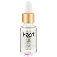 Ремувер для видалення кутикули Heart Cuticle Remover Clear гелевий прозорий, 15 мл