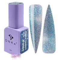 Гель-лак для ногтей DNKa’ Gel Polish 1000&1 Night №0160 кошачий глаз светоотражающий морской бриз, 12 мл