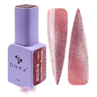 Гель-лак для ногтей DNKa’ Gel Polish 1000&1 Night №0158 кошачий глаз светоотражающий розовый, 12 мл