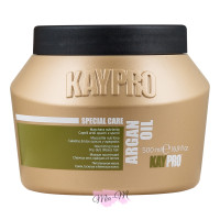 Поживна маска для сухого волосся з аргановою олією KayPro Argan Oil Special Care Nourishing Mask, 500 мл