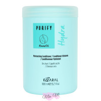 Зволожуючий крем-кондиціонер для сухого та ламкого волосся Kaaral Purify Hydra Conditioner, 1000 мл