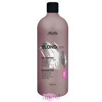 Шампунь для світлого, сивого, знебарвленого та рудого волосся Mirella Professional Your Blondesty Pink Shampoo, 1000 мл