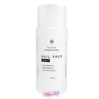 Знежирювач для нігтів 3 до 1 Saga Professional Nail Prep, 200 мл