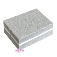 Баф-шліфувальник для нігтів прямокутний Heart Germany Super Mini 100/100 грит