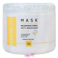 Відновлююча маска для пошкодженого волосся Tiare Color Reconstruction & Anti-Breakage Mask, 500 мл