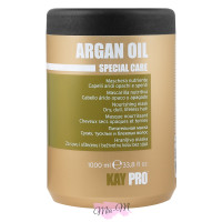 Поживна маска для сухого волосся з аргановою олією KayPro Argan Oil Special Care Nourishing Mask, 1000 мл