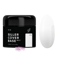 База для гель-лаку камуфлююча Siller Cover Base Milky молочний, 30 мл