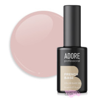 Камуфлююча кольорова база для нігтів Adore Professional French Base №03 нюдова, 8 мл